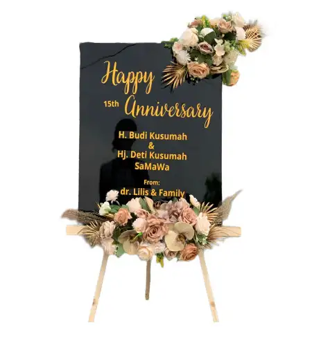 Papan Bunga Akrilik Taskombang