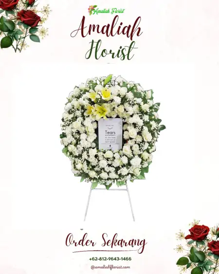 Krans Bunga Duka Taskombang