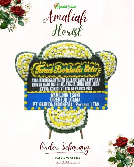 Papan Bunga Duka Taskombang